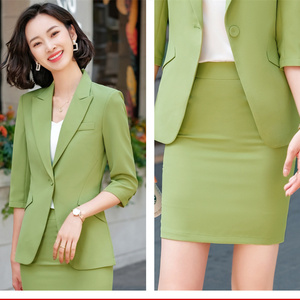 <span class=keywords><strong>Traje</strong></span> <span class=keywords><strong>de</strong></span> negocios con manga <span class=keywords><strong>de</strong></span> siete puntos para <span class=keywords><strong>mujer</strong></span>, <span class=keywords><strong>traje</strong></span> <span class=keywords><strong>Formal</strong></span> ajustado profesional a la moda, nuevo - Product Image 4