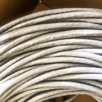 Precio directo de fábrica Cat5e Cat6 Cat6a Cat7 cobre puro Utp 23AWG 24awg4 pares PE chaqueta Interior Exterior Lan red Cable 305m