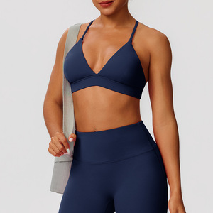 <span class=keywords><strong>Reggiseno</strong></span> Sportivo da Donna per Palestra e Yoga, Abbigliamento Attivo ad Asciugatura Rapida in Spandex e Nylon, Traspirante - Product Image 3