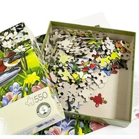 Puzzle personnalisé par sublimation, jeux de puzzle pour adultes, 550 à 1000 pièces, vente en gros, puzzle d'animaux, chat, puzzle pour enfants