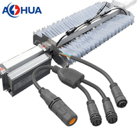AOHUA - Conector de Cableado Personalizado a Prueba de Agua con 2 Pines Tipo Y para Controlador LED