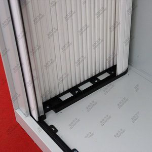 אוסטרליה פלסטיק דלת אופקי פרופיל לדפוק למטה רולר תריס טמבור תיקיה דלת מתכת משרד אחסון ארונות - Product Image 5