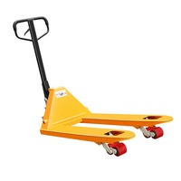 Chariot à palettes manuel hydraulique 1T 2T 3T avec roues en PU/Nylon, modèle CBY à fourches longues, en promotion – Usine Muduo 2026