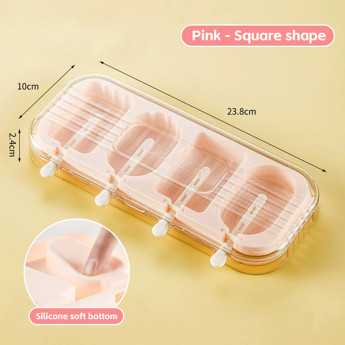 Pink Square Shape