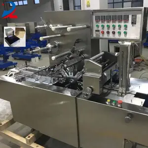 Professionele Grote Capaciteit Snoep Board Doos Over Wrapper Machine Plastic Folie Verpakking Machine