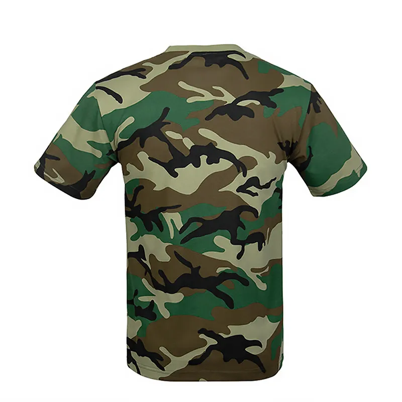 Hete Verkoop Outdoor Sport Ademend Uniform Katoenen T-Shirt Voor Training
