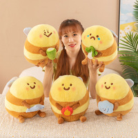 Nouvelle peluche ours de 8 pouces pour lancer de mariage, avec rembourrage en coton PP, cadeau unisexe pour le commerce de gros international