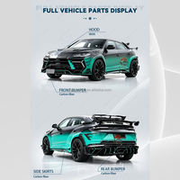 Lamborghini URUS 3. Nesil Facelift için Yarı Kuru Karbon M Stil URUS Bodykit, Ön Arka Tamponlar, Kaput, Egzoz Spoyleri, Geniş Gövde Kiti