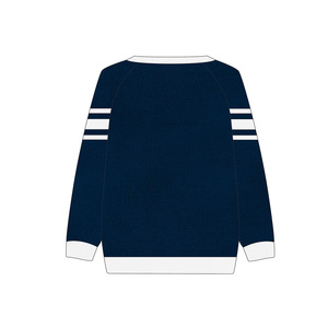 ODM vente en gros <span class=keywords><strong>pull</strong></span> pour femmes nouveau design maillot de basket-ball respirant motif solide chemisier et chemise en tricot - Product Image 4