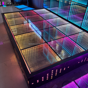 LEDA Romantic Grand LED Dance Floor Lumière colorée pour enlever le contrôle de la scène extérieure pour mariage personnalisé - Product Image 6