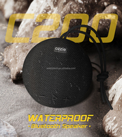 Haut-parleur Bluetooth sans fil portable gris en gros, étanche IPX7, stéréo TWS, sortie 6W, V 5.4, idéal pour les cadeaux d'entreprise