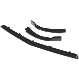 Kit de labios de parachoques delantero de 3 piezas para <span class=keywords><strong>Mercedes</strong></span> <span class=keywords><strong>Benz</strong></span> W204 C180 <span class=keywords><strong>C250</strong></span> C300 <span class=keywords><strong>Sport</strong></span> <span class=keywords><strong>2012</strong></span>-2014 - Product Image 3