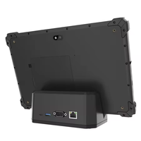 EM-T19 pour tablette Android 14 robuste, certifié GMS 10.1 "IP65 avec NFC, code à barres, GPS, double SIM 4G LTE, batterie longue de 9500mAh