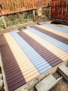 Anti Slip <b>Plastic</b> Wood Flooring for Wet Environments Bathroom Sauna Pool Surround Safety Flooring - Product Image 6