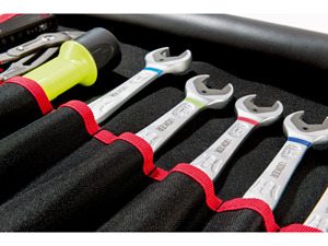 Sac de rangement pour outils multi-tailles, très vendu, garantie de qualité, 12 compartiments, étui de transport compact et pliable pour outils - Product Image 6