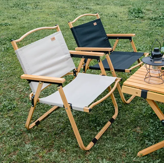 เก้าอี้ปิกนิกพับได้ตั้งแคมป์เก้าอี้ผ้าอ๊อกซ์ฟอร์ดทนทานกรอบโลหะใช้กลางแจ้ง