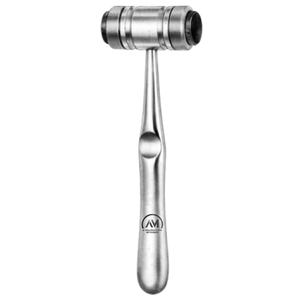เครื่องมือผ่าตัดกระดูกและข้อแบบใช้มือ AL Mida Healthcare Hammer ทำจากเหล็กกล้าไร้สนิม ได้รับการรับรองมาตรฐาน CE ระดับ I สำหรับใช้ในหู คอ จมูก - Product Image 2