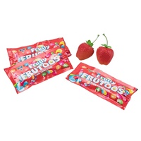 Venta caliente Mixed Fruity Flavors Slittles Candy Box American Dulces Vegan Chewy Bonbon Venta al por mayor Dulces Display Bag