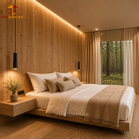 Cabine d'hôtel modulaire en acier isolé avec salle de bain et fenêtre panoramique pour camping, complexe hôtelier, hébergement éco-responsable (conception européenne)