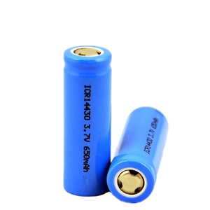 Batterie rechargeable au lithium-ion 14430 3,7 V 650 mAh <span class=keywords><strong>ICR14430</strong></span> pour lampe de poche, tondeuse à cheveux, coiffeur, rasoir - Product Image 1