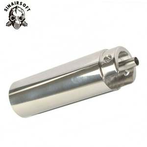 1 Pieza de Cilindro de Acero Inoxidable Sólido con Cabezal de Cilindro Integrado, Pistón y Soporte de Mira de Acero Fresado CNC - Product Image 4