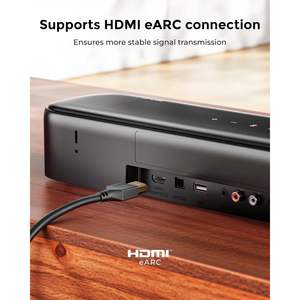 Barre de son Ultima 7.1 canaux avec système de son surround pour TV, 4 haut-parleurs pour home cinéma filaire et utilisation en soirée - Product Image 5