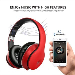 GlobalCrown, auricular portátil con cancelación de ruido para jugadores, Bluetooth 5,0, auriculares HiFi plegables, auriculares inalámbricos - Product Image 3
