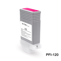 Cartouche d'encre compatible PFI-120 de 130 ml pour Canon ImagePROGRAF TM-200 TM-205 TM-300 TM-305 V1.2 avec puce décodée, Plug & Play