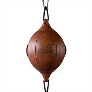 KLTW INT'L PU Double End Speed Ball Heavy Punching Bag Easy Install Durable Universal Training Equipment with Elastic Hanging - Product Image 1