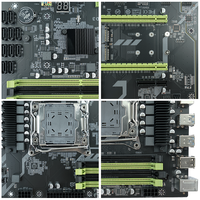 Carte mère de jeu pour PC de bureau, processeur prenant en charge deux processeurs Intel Xeon E5, Intel LGA2011-3, connecteurs X99, DDR3, E-ATX