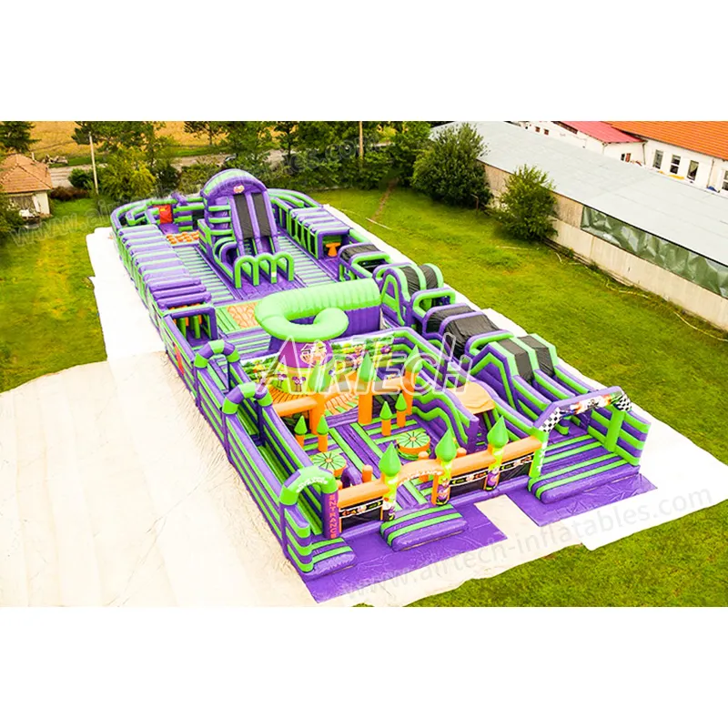 Phiêu Lưu Inflatable Jumping Park Big Bounce House Sân Chơi Inflatable Công Viên Inflatable Lớn Ngoài Trời Cho Trẻ Em N Người Lớn Trò Chơi