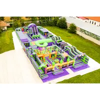 Inflatable Park Parks Inflatable Park Adventure Inflatable Jumping Park Big Bounce House Inflatable Playground Large Inflatable Parks Outdoor For Kids N Adults Games