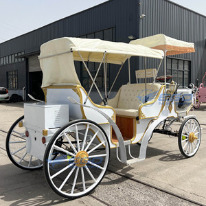 Chariot de Mariage Électrique Spécialement Préférentiel, Chariot Équestre Électrique de Tourisme en Gros pour Visites Panoramiques - Product Image 1