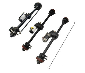 ชุดเพลาล้อหลังแบบสามล้อ4x4 4WD พร้อมมอเตอร์สำหรับรถยนต์ไฟฟ้า - Product Image 1