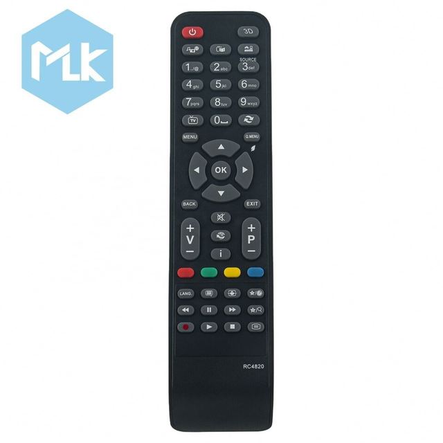 MLK RC-4820 RC4820 Replacement Remote Control Use for Vestel TV