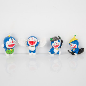 Doraemon Cake Decoration Figurines 5cm Set Of 6 Reusable Birthday Ornament - Product Image 4