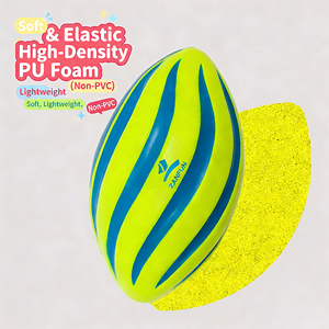 Ballon <span class=keywords><strong>de</strong></span> football américain léger en mousse PU ZANFUN <span class=keywords><strong>9</strong></span> pouces pour les cadeaux <span class=keywords><strong>de</strong></span> fête et les activités scolaires - Product Image 6