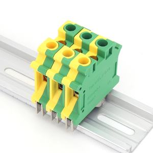 Uslkg 10 mặt đất Trái Đất PE vít khối thiết bị đầu cuối Din Rail vít dây nối - Product Image 1