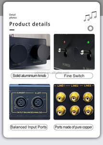 Ламповый предусилитель Mona Best Seller, последняя улучшенная модель, с лампами ECC82*2, ECC83*2, схема двухступенчатого лампового усилителя HTM-10 - Product Image 3