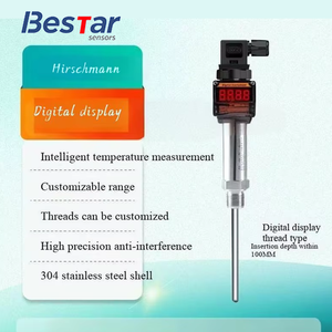 หัววัดอุณหภูมิ Pt100 แบบเทอร์โมคัปเปิล OEM ODM เซ็นเซอร์วัดอุณหภูมิ IP66 ความละเอียด 0.1 องศาเซลเซียส - Product Image 6