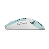 Mouse Gaming Akko AG ONE 8K, Mouse Komputer 8Khz, Sensor Mouse Paw 3395, Ergonomis, Nirkabel, Dapat Diisi Ulang