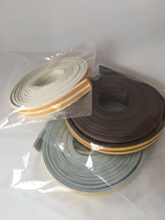 Bande d'étanchéité en mousse EPDM profil D autocollante pour cadre de fenêtre, isolation thermique, insonorisation et protection contre les intempéries
