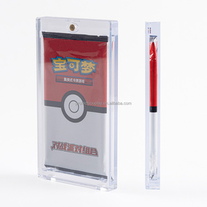 Boosterpack ONE TOUCH Ultraklarer <span class=keywords><strong>Pro</strong></span> Magnetischer Halter für Boosterpacks in Standardgröße, Schutzhülle für MTG Pokémon Boosterpacks - Product Image 1