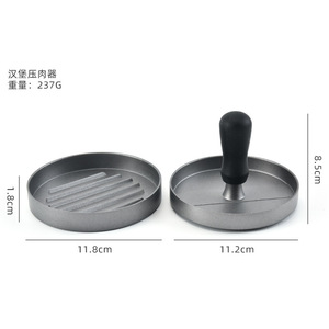 Prensa para <span class=keywords><strong>Hamburguesas</strong></span> Antiadherente de Aluminio, Molde para Carne de Hamburguesa, Accesorios para Parrilla de Barbacoa, Prensa para <span class=keywords><strong>Hamburguesas</strong></span> - Product Image 6