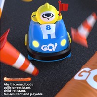 Voitures tamponneuses électriques pour deux joueurs, avec fonctions de combat, de drift, de compétition, de catapulte, de football et de karting, pour l'interaction parent-enfant