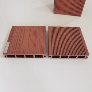 Résistant aux intempéries Co-extrudé Compose WPC Decking Carreaux de sol Extérieur <span class=keywords><strong>Teck</strong></span> Bois Composite Deck Panel Board - Product Image 2