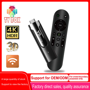 Chất lượng cao ANDROID 4K UHD 2.<span class=keywords><strong>4</strong></span>/5.8G wif trợ lý media player Android <span class=keywords><strong>TV</strong></span> Stick với điều khiển bằng giọng nói từ xa lửa <span class=keywords><strong>TV</strong></span> Stick - Product Image 5