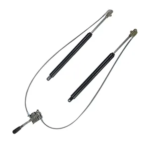 Locking gas lift spring for height adjustable table with 1.5mm shaft