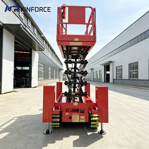 Plataforma Elevadora Hidráulica Autopropulsada <span class=keywords><strong>Wemet</strong></span> de 4m, 6m, 8m, 10m, 12m, 14m, Plataforma de Trabajo Aérea, Elevador de Tijera Móvil Eléctrico - Product Image 1