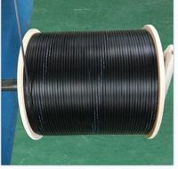 Kabel Serat Optik Ftth Flat Udara Luar Ruangan 2core 4core Kabel Drop Ftth dengan Messenger 657A 652D Kabel Serat Optik